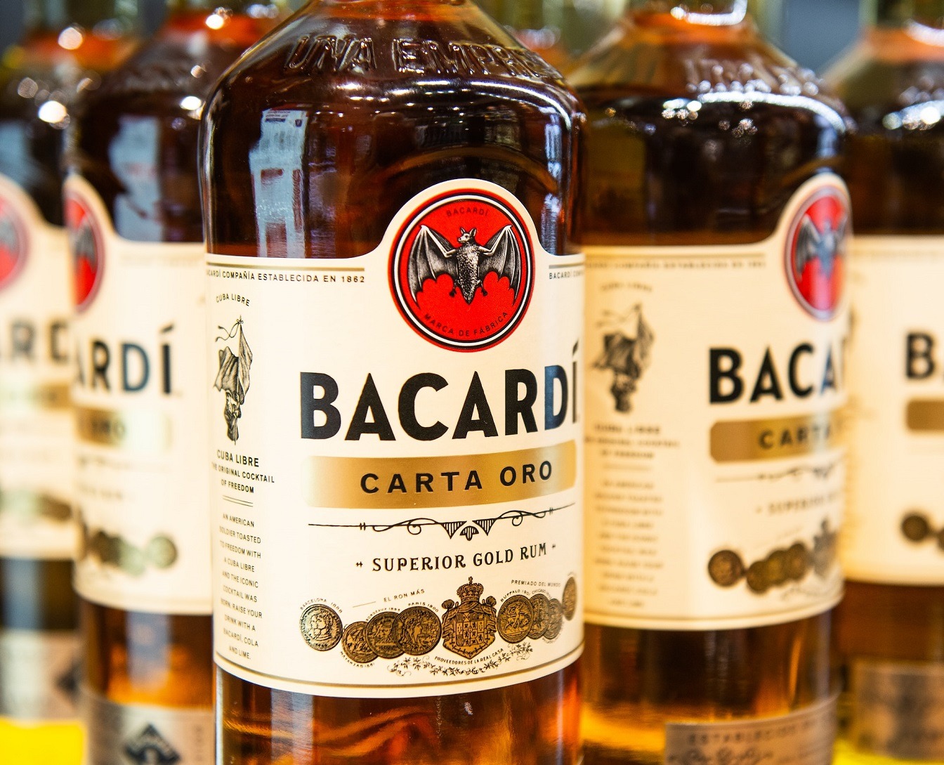 flessen bacardi