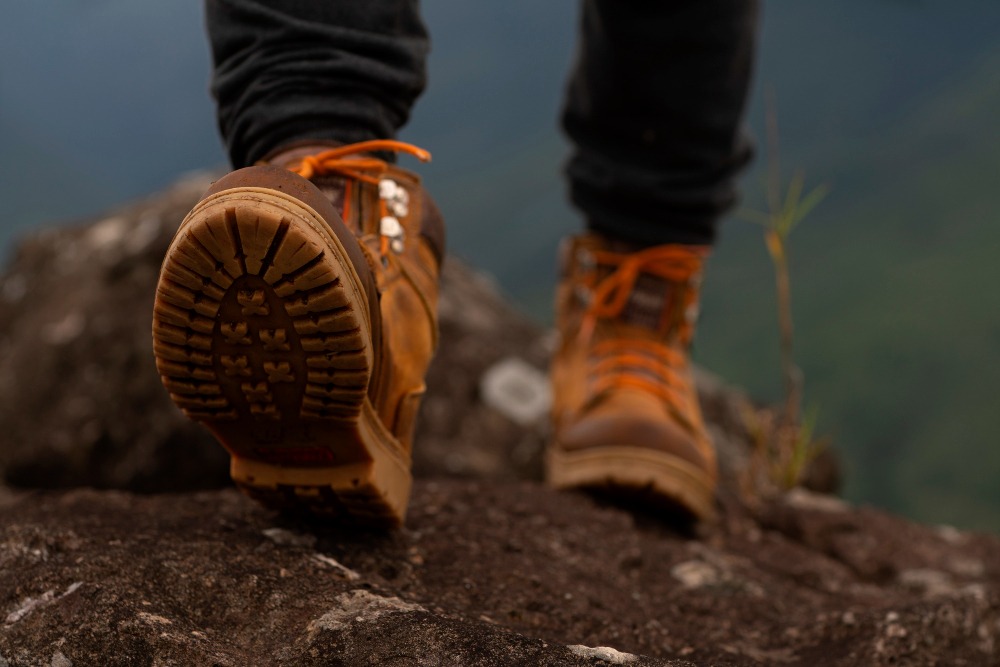 bergschoenen lopen