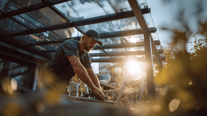 Hoeveel kost het laten plaatsen van een aluminium overkapping